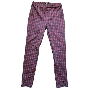Sanctuary for Anthropologie Plaid Pull On Jeggings - M